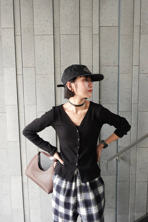 ニットフィットカーデ